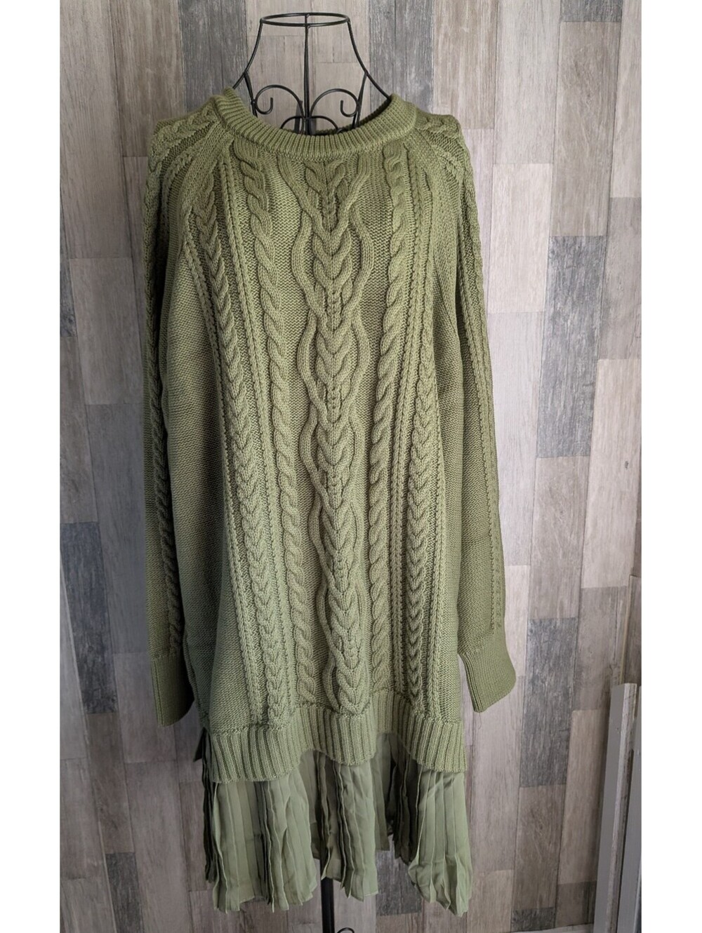 Anthropologie Twofer sweater Dress NWT XL